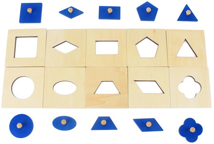 Family Version Baby Toy Montessori Wood Insets Set/10 Early Childhood Education Preschool Training Kids Toys Brinquedos Juguetes