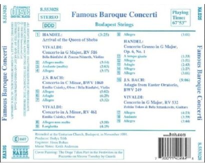 Famous Baroque Concerti - Bach, Handel, Vivaldi