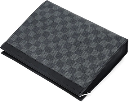 Famous Brand Mens Envelope Clutch Handbag Classic Plaid Design Clutch Wallet For Man Business Man Luxury Bag For iPad