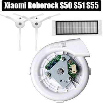 Fan filter side borstel voor XIAOMI Roborock S50 S51 Robot stofzuiger Onderdelen