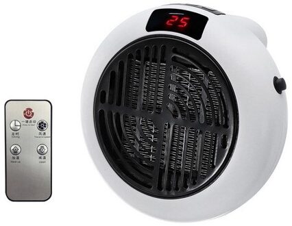 Fan Heater Voor Thuis 900W Mini Elektrische Kachel Thuis Verwarming Elektrische Warme Lucht Fan Kantoor Kachels Handy Air heater Warmer wit EU