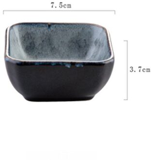 Fancity Japanse Restaurant Twee Raster Kruiden Schotel Keramische Consumenten-en Commerciële Pot Servies Kleine Schotel Dompelen 2