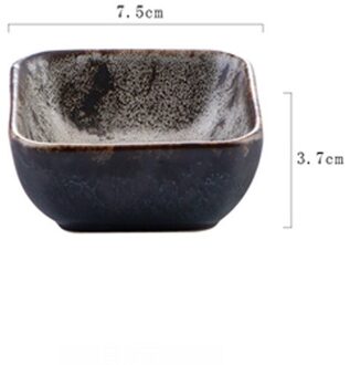 Fancity Japanse Restaurant Twee Raster Kruiden Schotel Keramische Consumenten-en Commerciële Pot Servies Kleine Schotel Dompelen 3