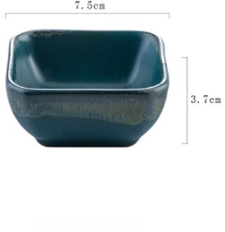 Fancity Japanse Restaurant Twee Raster Kruiden Schotel Keramische Consumenten-en Commerciële Pot Servies Kleine Schotel Dompelen 4