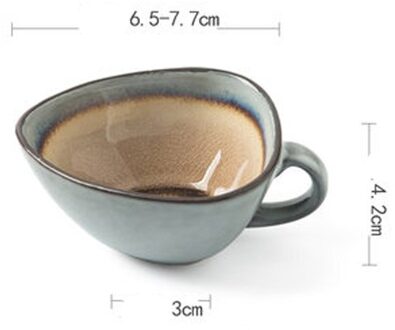 Fancity Koffie Cup 100Ml/150Ml Theekopje Ijs Crack Glazuur Hightea Cup Keramische Servies Drinken Gebruiksvoorwerpen Cup (geen Schotel)