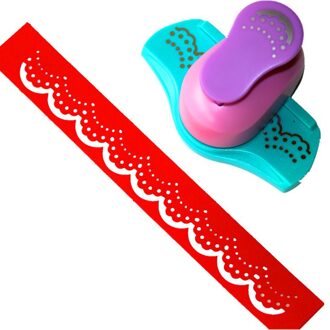 Fancy border punch S bloem embossing punch scrapbooking handgemaakte rand apparaat DIY papier cutter Craft 05
