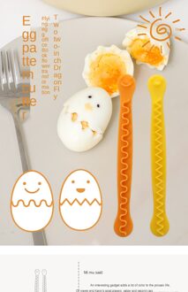 Fancy Cut Eieren 2 Stuks Gekookte Eieren Cutter Huishoudelijke Gekookt Creatieve Tools Bento Bloem Shaper Keuken Accessoires Separator