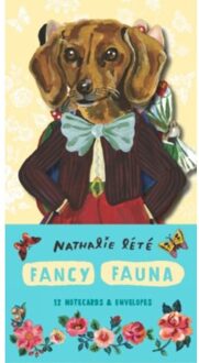 Fancy Fauna: 12 Notecards & Envelopes - Nathalie Lété