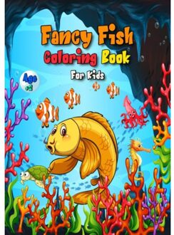Fancy Fish Coloring Book - Hugo Elena