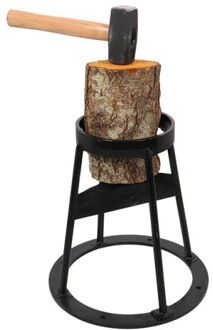 Fancy Flames Aanmaakhoutklover - Zwart - 34,5x34,5x36,8 cm