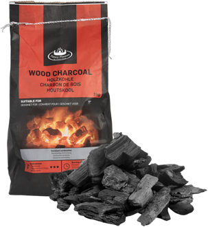 Fancy Flames Barbecue/bbq Houtskool - 3 kilo - 100% natuurlijk - geschikt voor BBQ