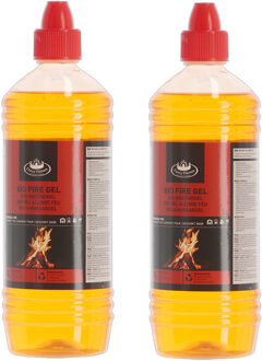 Fancy Flames Bio Aanmaakgel - 2x - 1 liter - aanmaak gel - vuurstarter