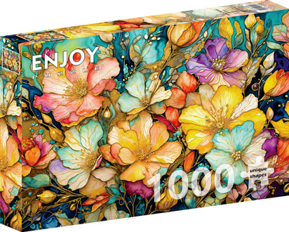 Fancy Flower Garden Puzzel (1000 stukjes)