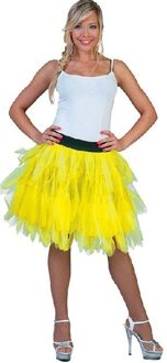 Fancy Petticoat fluor geel Geel - Beige - Creme