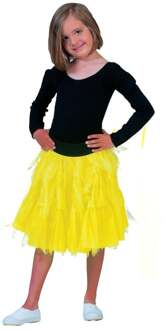 Fancy petticoat neon geel kind Geel - Beige - Creme