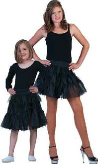 Fancy petticoat zwart kind