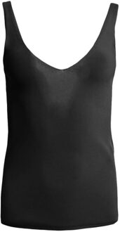 Fancy top su23.60.201 black Zwart - L