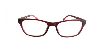 Fangle Biobased leesbril mat bordeaux - +1.5