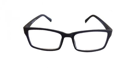 Fangle Biobased leesbril mat donker blauw