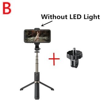 Fangtuosi 3 In 1 Monopod Statief Met Bluetooth Shutter Voor Iphone Smartphone Selfie B zonder LED licht