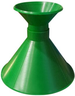 Fanhhui Winter Schrapen Een Ronde Magic Kegelvormige Voorruit Ijskrabber Sneeuw Wordt Een Trechter Auto Care groen