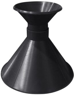 Fanhhui Winter Schrapen Een Ronde Magic Kegelvormige Voorruit Ijskrabber Sneeuw Wordt Een Trechter Auto Care zwart