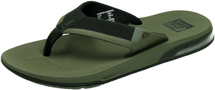 Fanning Low Heren Slippers - Olive - Maat 39