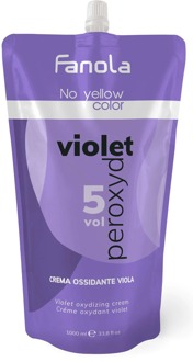 Fanola Haar Bleekmiddel Fanola No Yellow Bleaching Violet Peroxyde 1000 ml