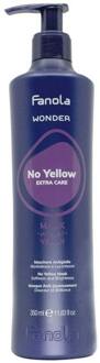 Fanola Haarmasker Fanola Wonder No Yellow Zilvermask 350
