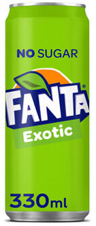 Fanta Fanta - Exotic Zero Sugar 330ml 24 Blikjes