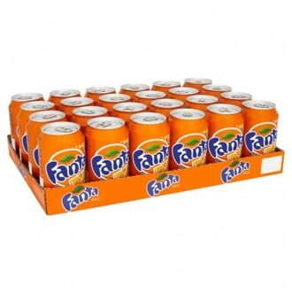 Fanta Fanta - Orange 330ml 24 Blikjes