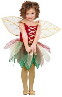 Fantasie Fee kostuum kind Multikleur - Print
