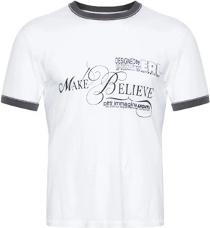 Fantasie T-shirt ERL , White , Heren - 2Xl,Xl,L,M