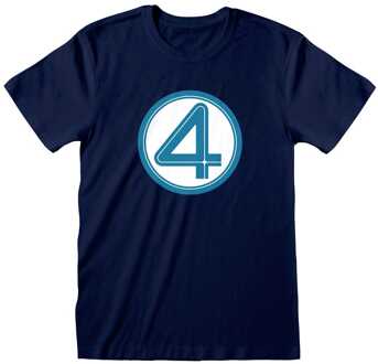 Fantastic 4 T-Shirt Emblem Size XL