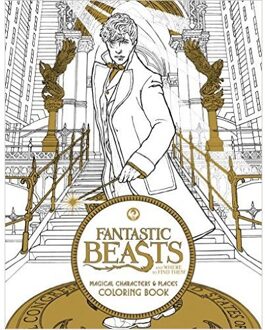 Fantastic beasts and where to find them colouring book