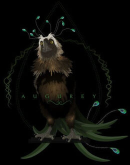 Fantastic Beasts Augurey dames t-shirt - Zwart - S