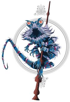 Fantastic Beasts Chupacabra t-shirt - Wit - S