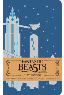 Fantastic Beasts City Skyline Hardcover Ruled Notebook - Boek Insight Editions (1608879488)