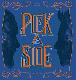 Fantastic Beasts Pick A Side t-shirt - Blauw - XXL