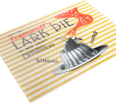Fantastic Beasts Scammet's Lark Pie Snijplank