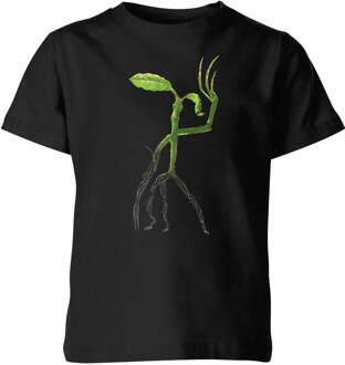 Fantastic Beasts Tribal Bowtruckle kinder t-shirt - Zwart - 122/128 (7-8 jaar) - M