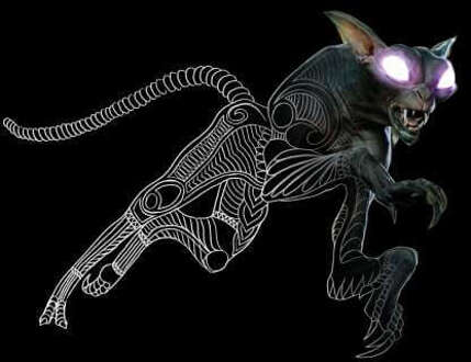 Fantastic Beasts Tribal Matagot hoodie - Zwart - XL