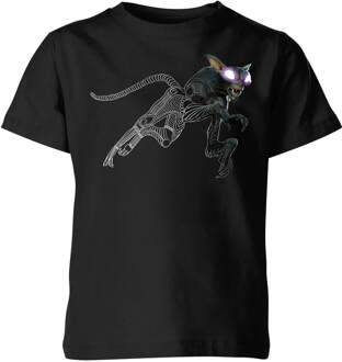 Fantastic Beasts Tribal Matagot kinder t-shirt - Zwart - 122/128 (7-8 jaar) - Zwart