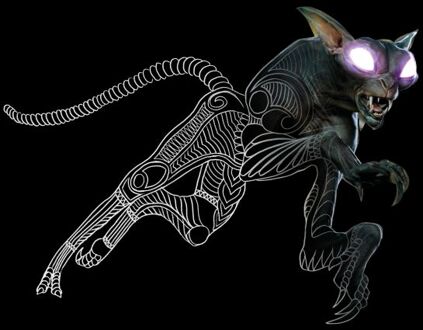 Fantastic Beasts Tribal Matagot t-shirt - Zwart - M