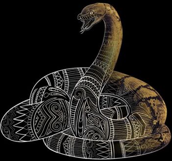 Fantastic Beasts Tribal Nagini t-shirt - Zwart - 5XL