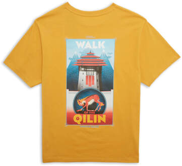 Fantastic Beasts Walk Of The Qilin Unisex T-Shirt - Mustard - XXL Geel