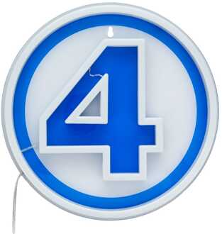 Fantastic Four Fantastic 4 Wall Mountable Led Neon Light