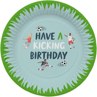 Fantastic Voetbal Borden (8st) Blauw