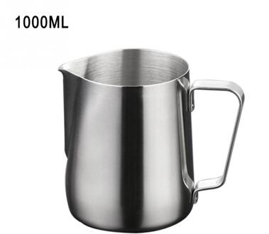 Fantastische Keuken Rvs Melk Opschuimen Jug Espresso Koffie Pitcher Barista Craft Koffie Latte Melk Opschuimen Jug Pitcher 1000ml