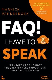 FAQ I Have to Speak -  Marnick Vandebroek (ISBN: 9789020936322)